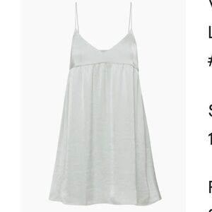 Wilfred Lover Satin Mini Dress